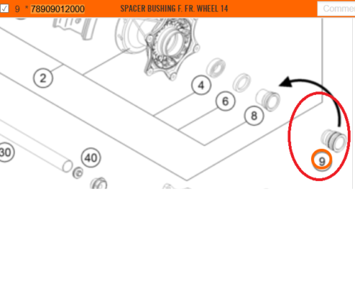 HUSQVARNA bukse pr ritenim FS 450 '15-'20