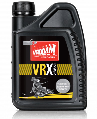 VROOAM eļļa 4T VRX Pro Dirt BikeSemi-synthetic 25W-50 1L