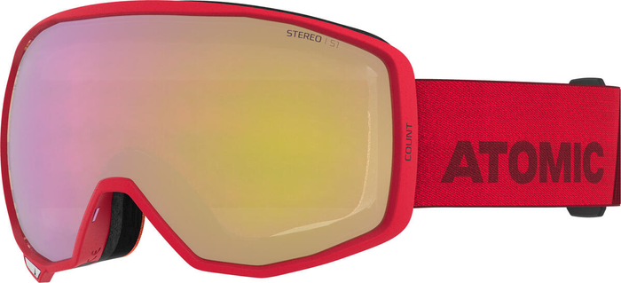ATOMIC brilles Count Stereo red w/pink yellow ST C1