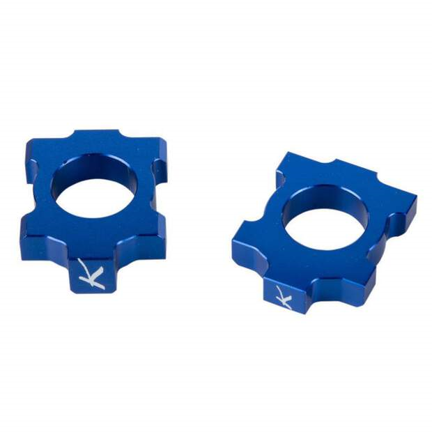 KITE axle blocks MX 85-450 '14-'22 blue