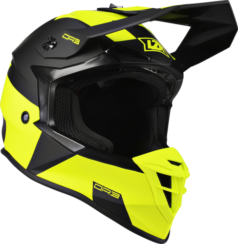 LAZER ķiveres nadziņš OR3 Rocky black/yellow