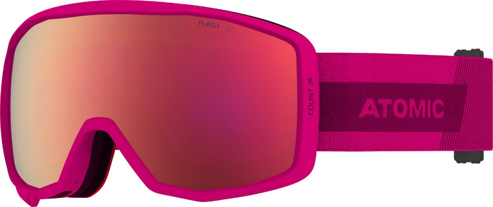 ATOMIC brilles JR Count Cylindrical berry pink w/red flash C2
