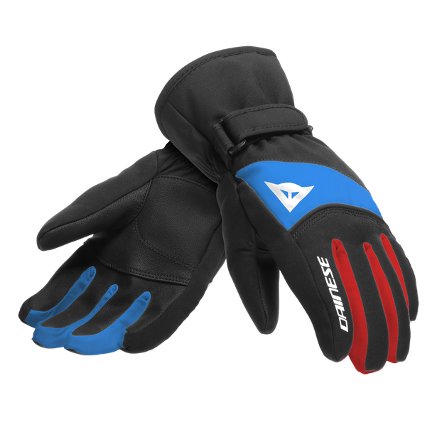 DAINESE cimdi JR HP Scarabeo black/blue/red
