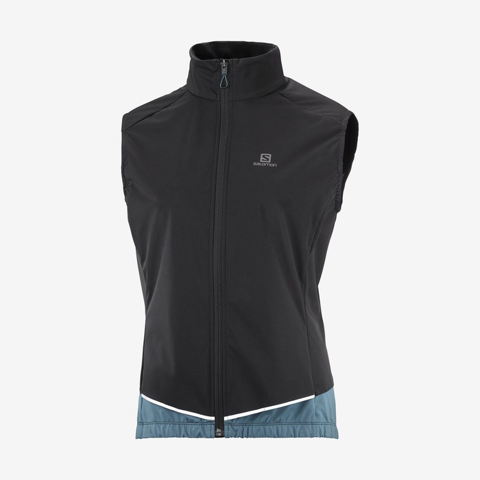 SALOMON distanču slēpošanas veste Light Shell W black