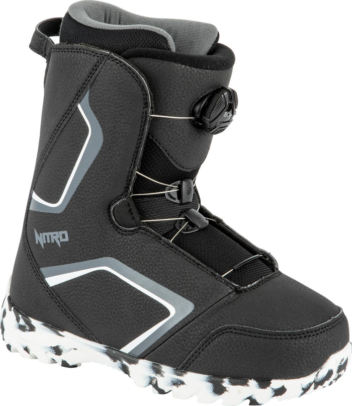 NITRO zābaki Droid Boa black/grey/white