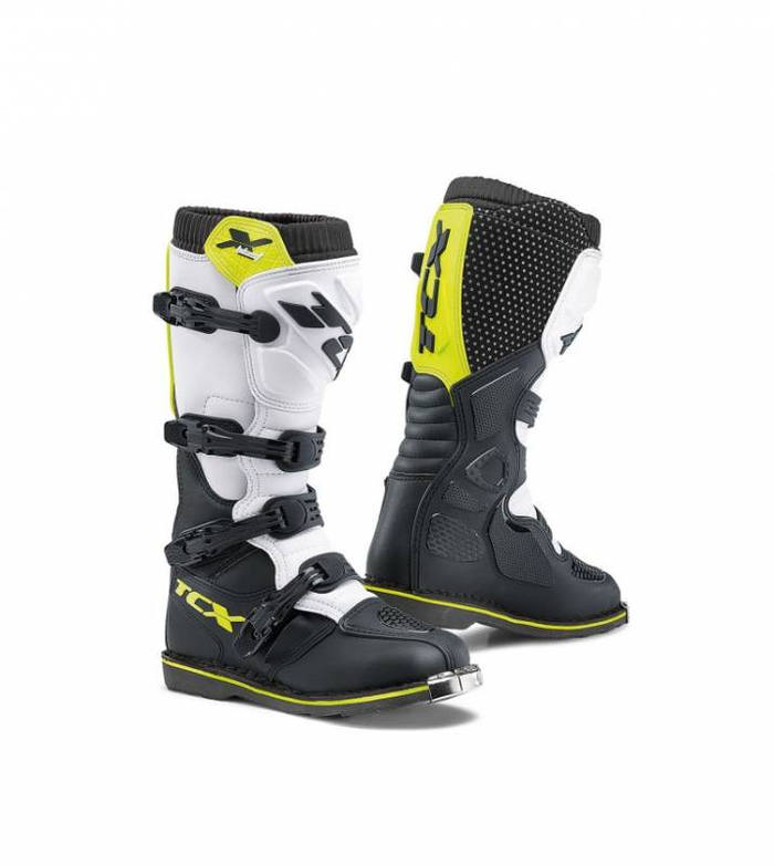TCX boots X-Blast black/white/yellow fluo
