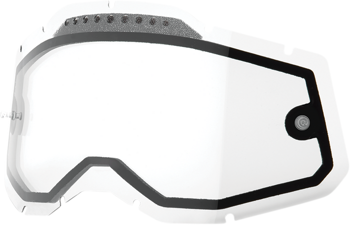 100% briļļu lēca Vented Dual Racecraft2/Accuri2/Stratta2