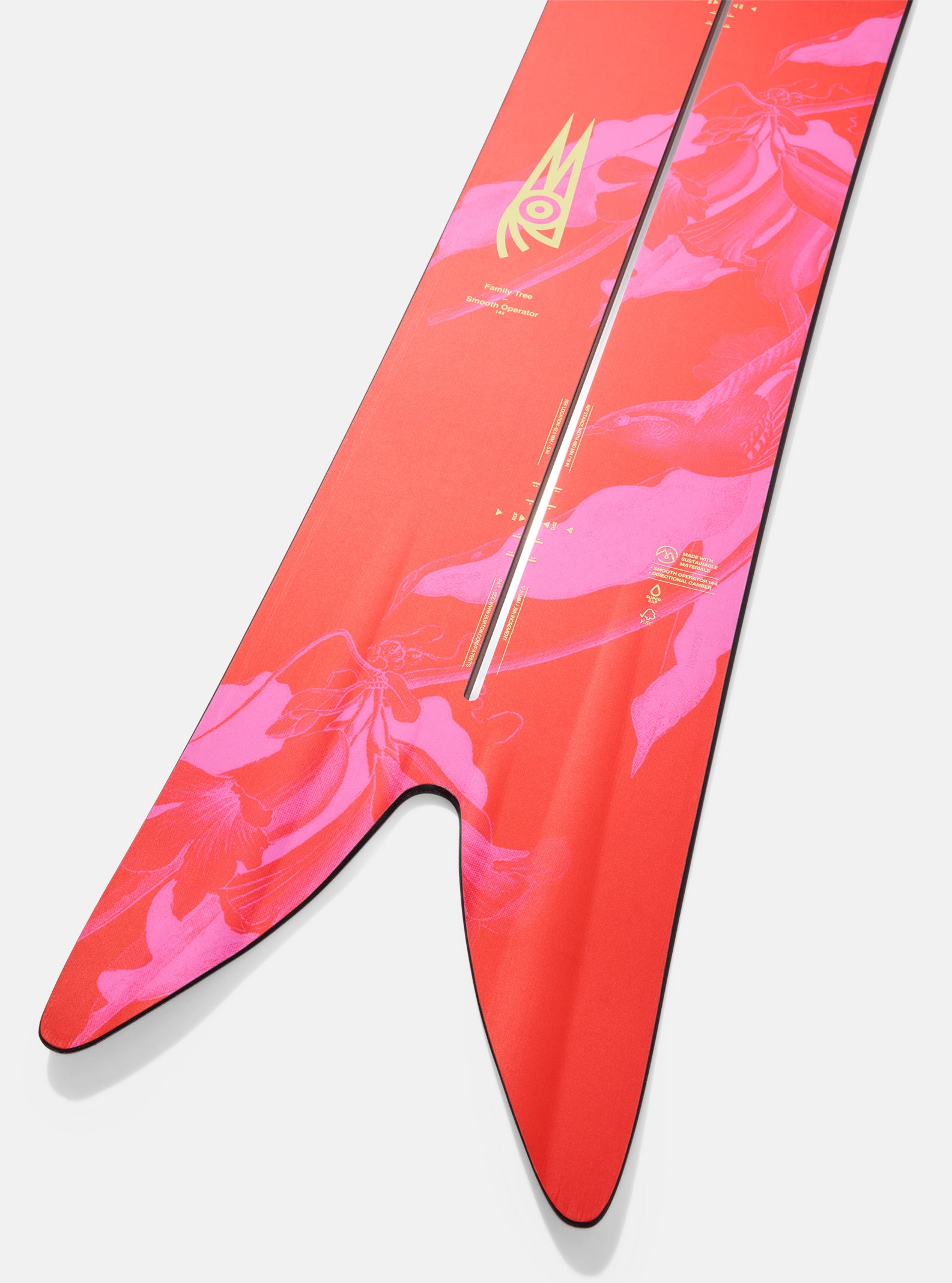 BURTON snowboard FT Smooth Operator red/pink