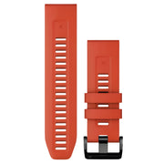 GARMIN siksna pulkstenim Quickfit 26mm Silicone flame red