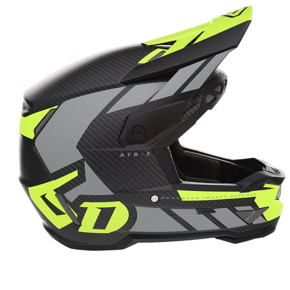 6D helmet BMX/DH ATB-3 LS matt neon yellow