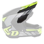 6D helmet peak ATB-3 neon yellow