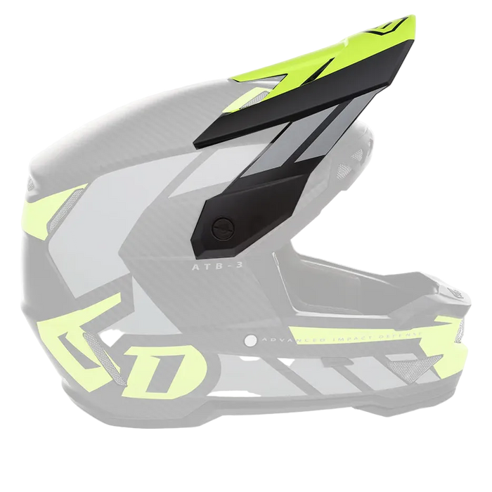 6D ķiveres vizieris ATB-3 neona dzeltens