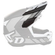 6D helmet peak ATB-3 white