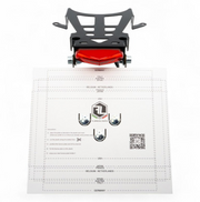 MOTO Plastic Husaberg Number Plate Holder