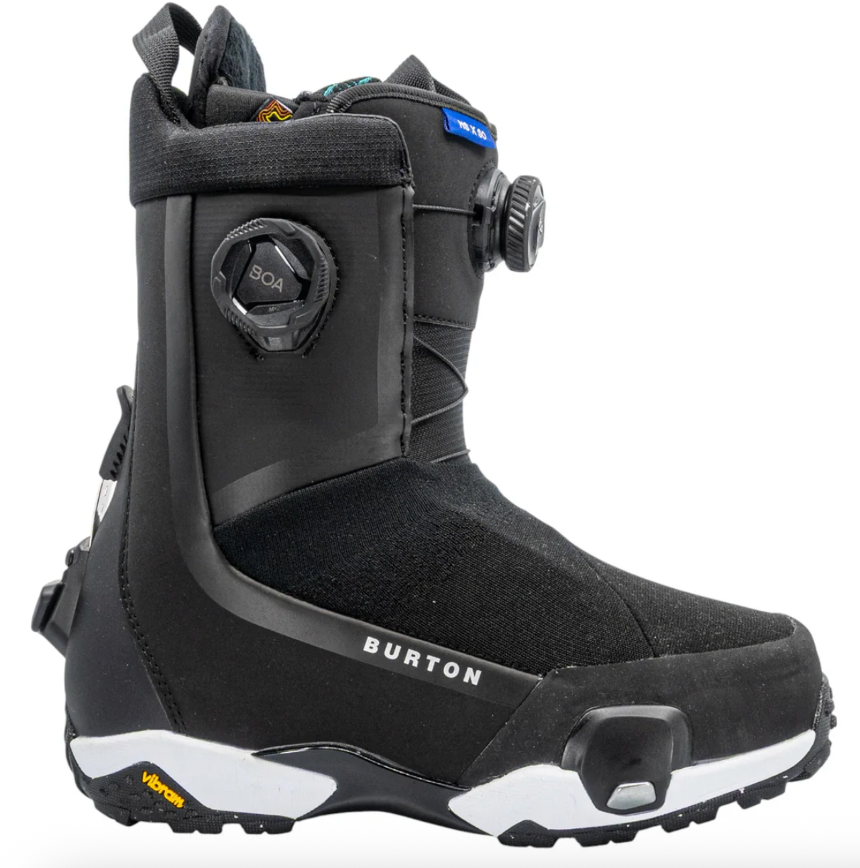 BURTON WMS Highshot Wide Boa Step On schwarze Stiefel