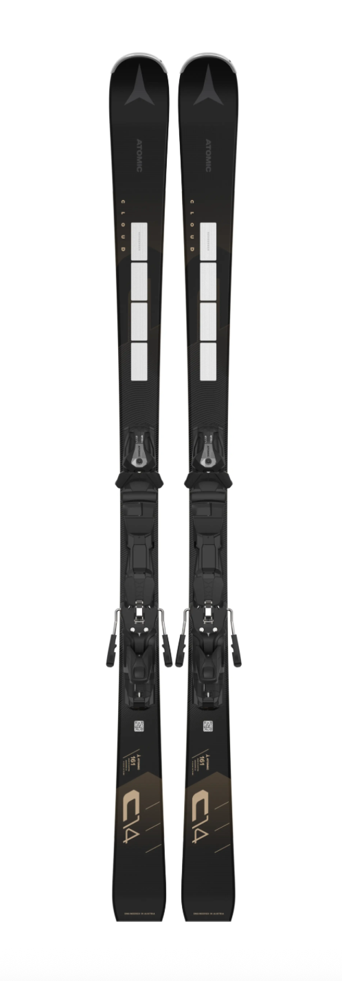 ATOMIC Cloud C14 RVSK S su E M 12 GW kalnų slidės su tvirtinimais