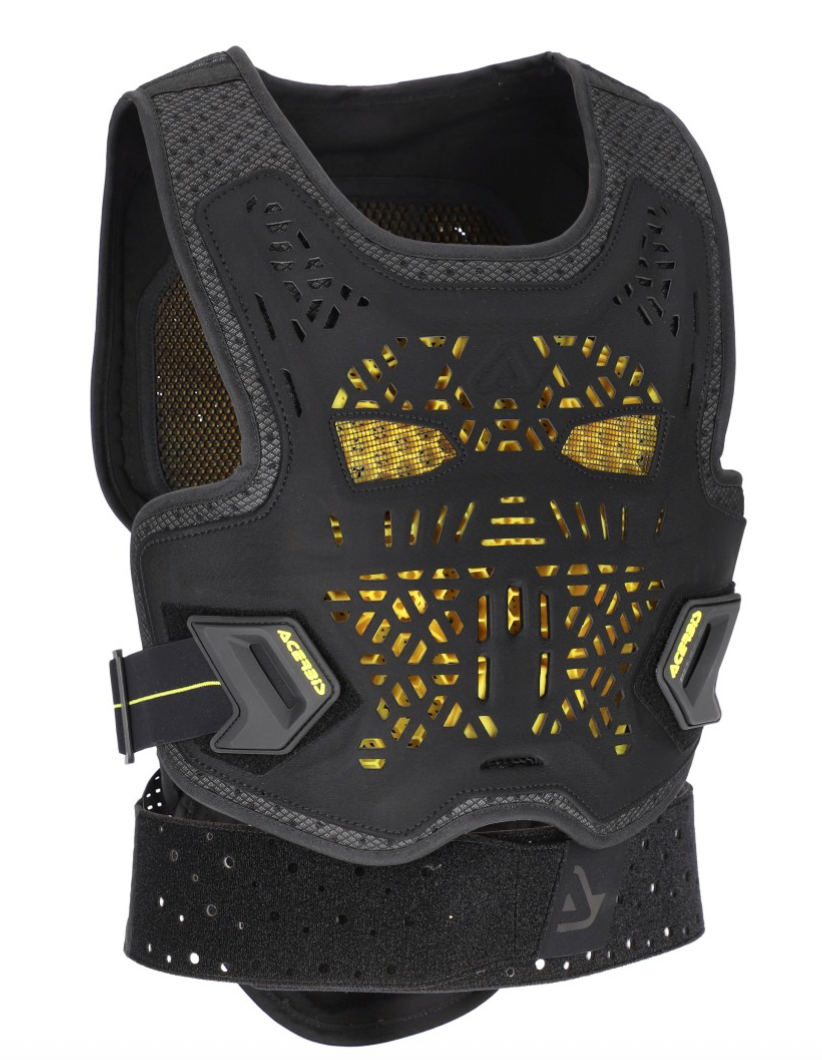 ACERBIS DNA 2.0 black/yellow bruņa kopējā