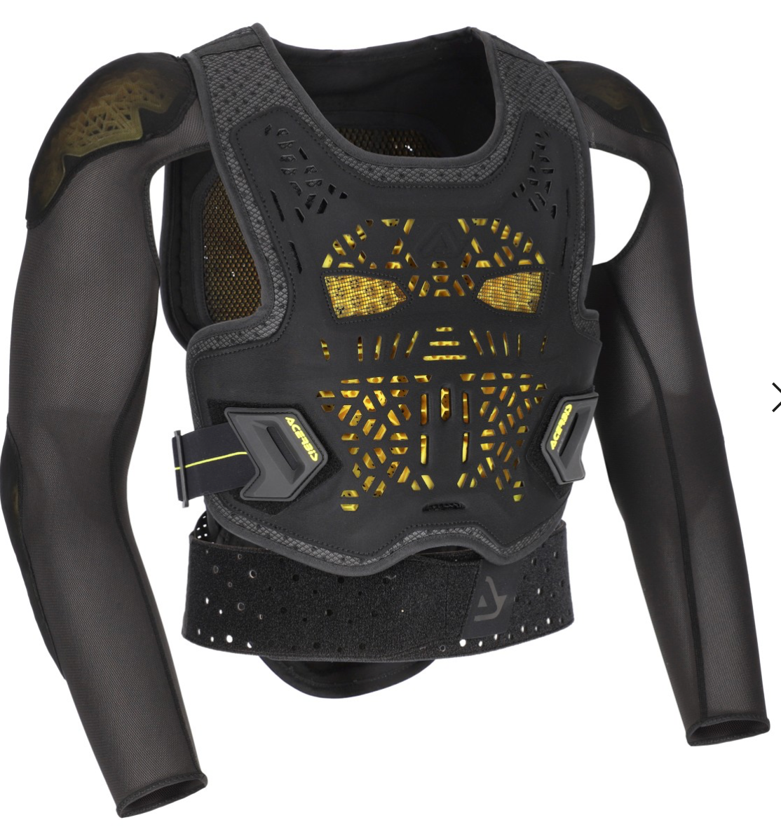 ACERBIS Plasma 2.0 black/yellow bruņa kopējā