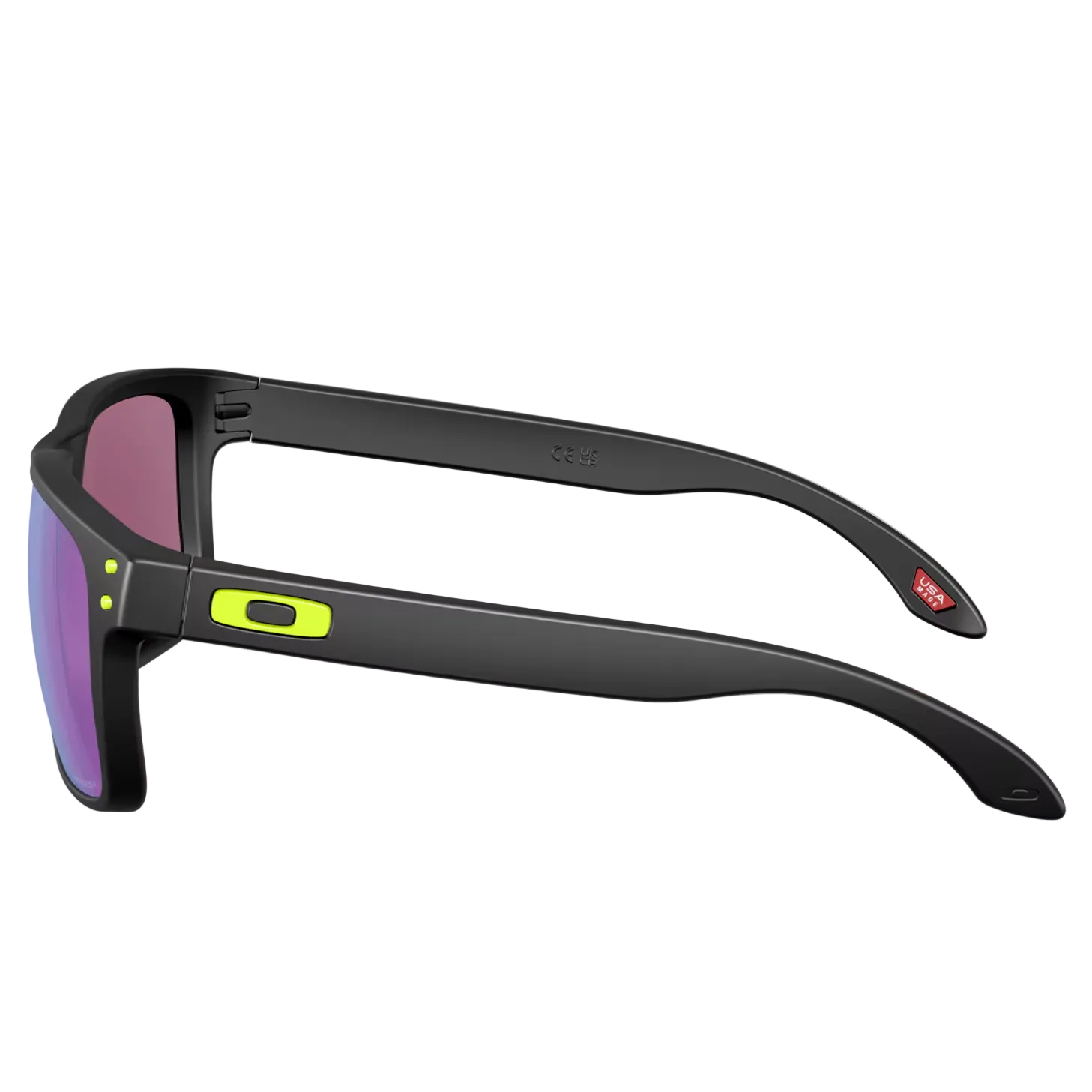 OAKLEY saulės akiniai Holbrook matinė juoda su prizmės road jade lęšiais