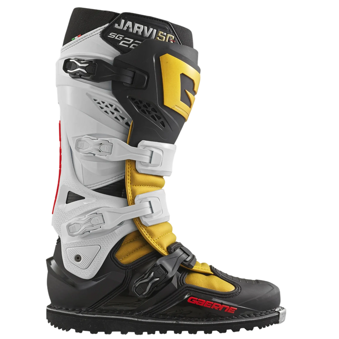 GAERNE zābaki SG 22 Jarvis 50th anniversary edition black/gold/white
