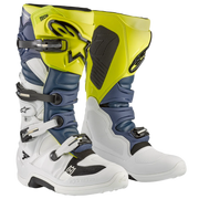 HUSQVARNA boots Tech 7MX boots white/blue/yellow