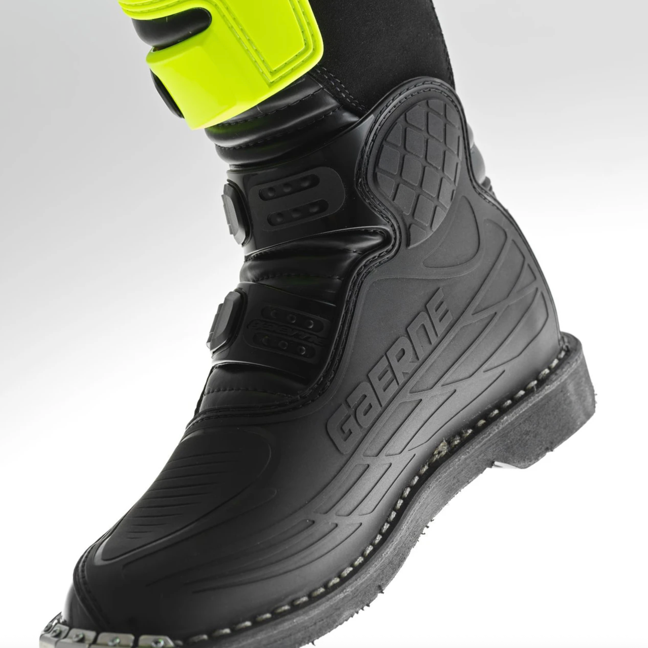 GAERNE saapad SG J kollane fluo/must