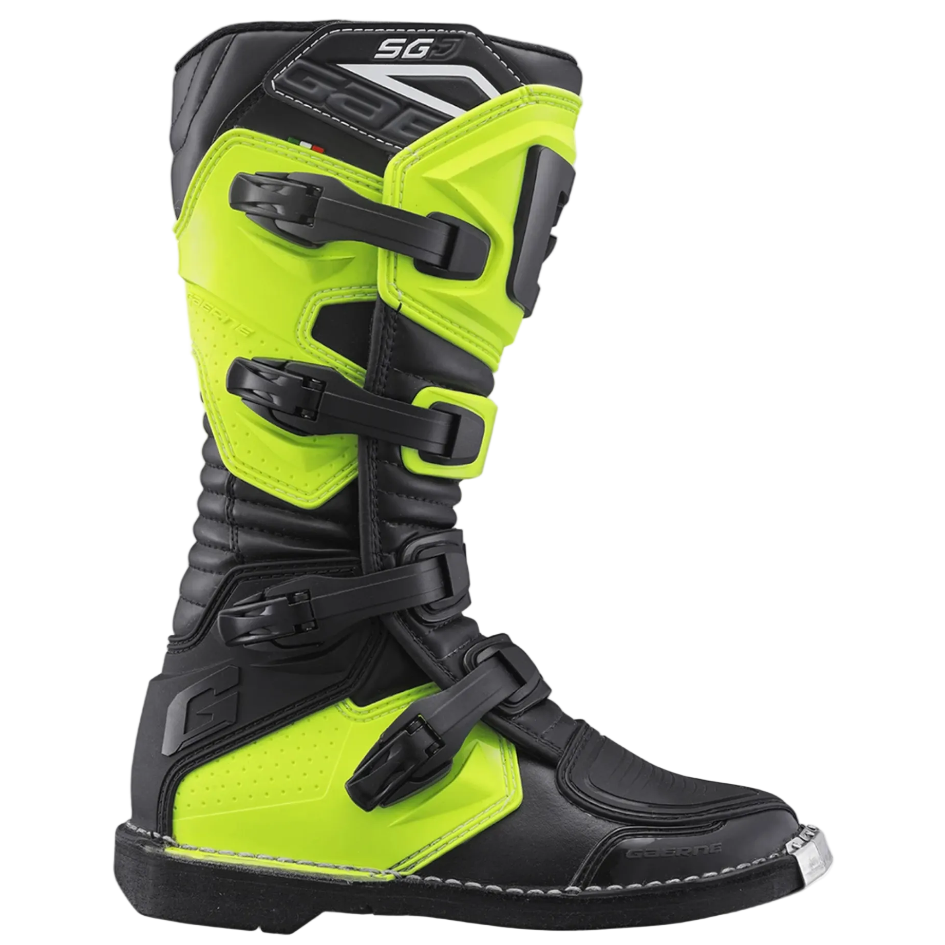 GAERNE saapad SG J kollane fluo/must