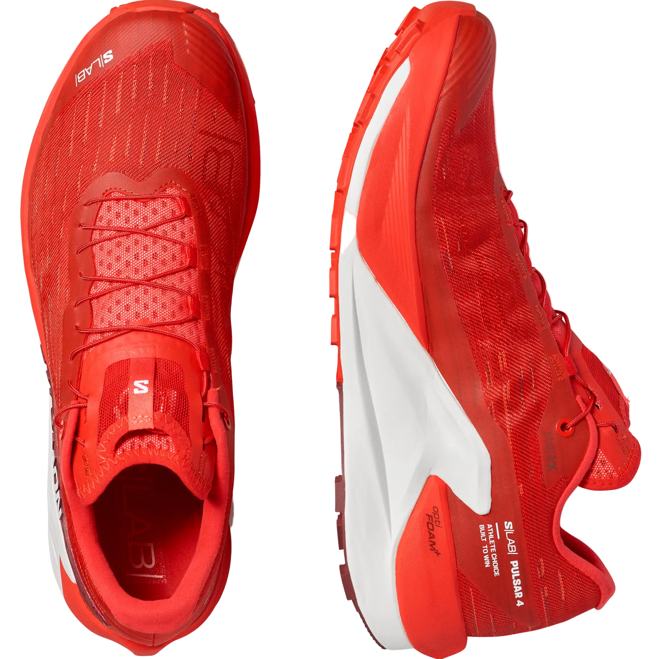 SALOMON batai S/Lab Pulsar 4 ugninės raudonos/vanilės ledas/andoros spalvos