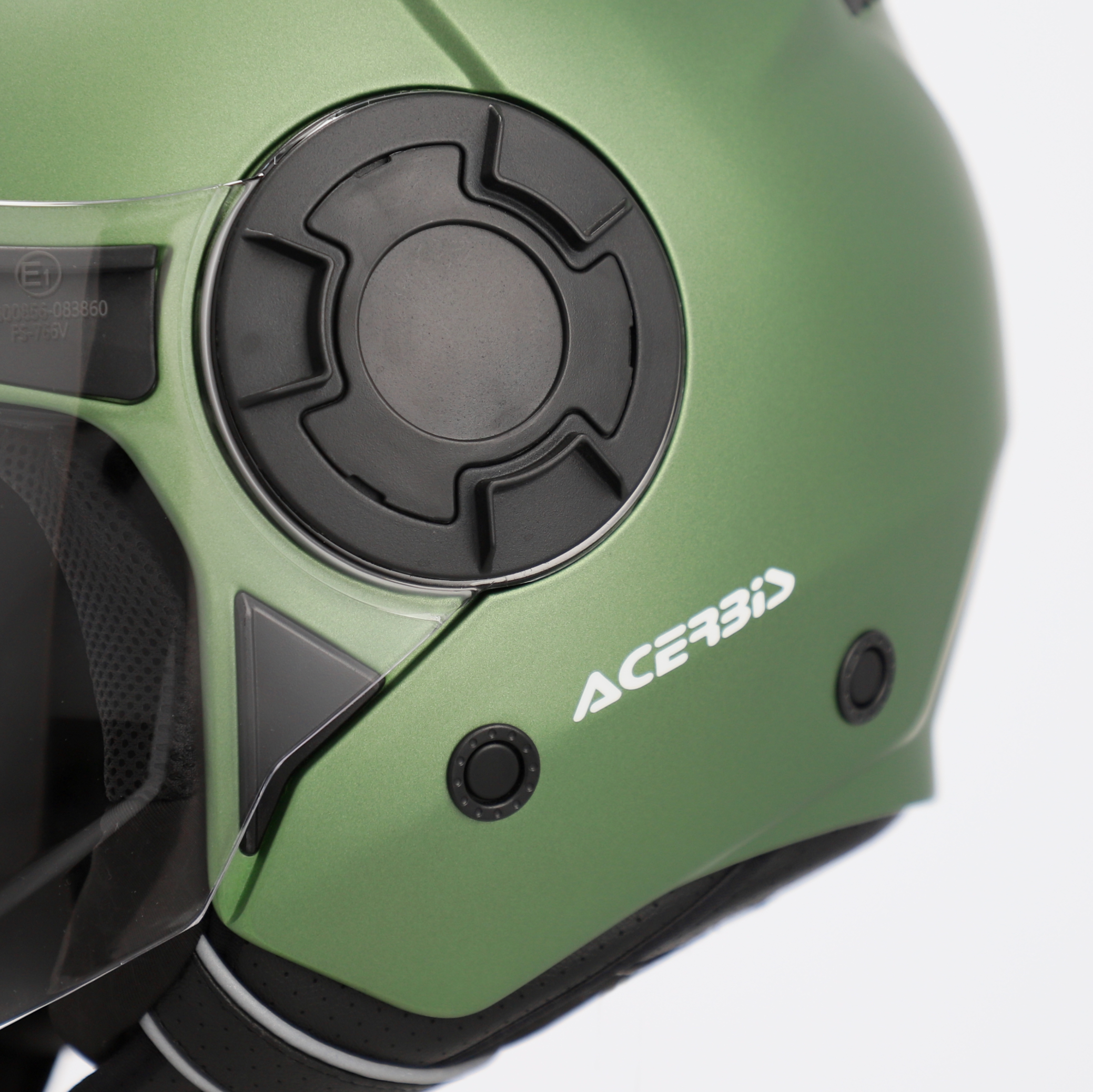 ACERBIS Jet Vento Helm grün