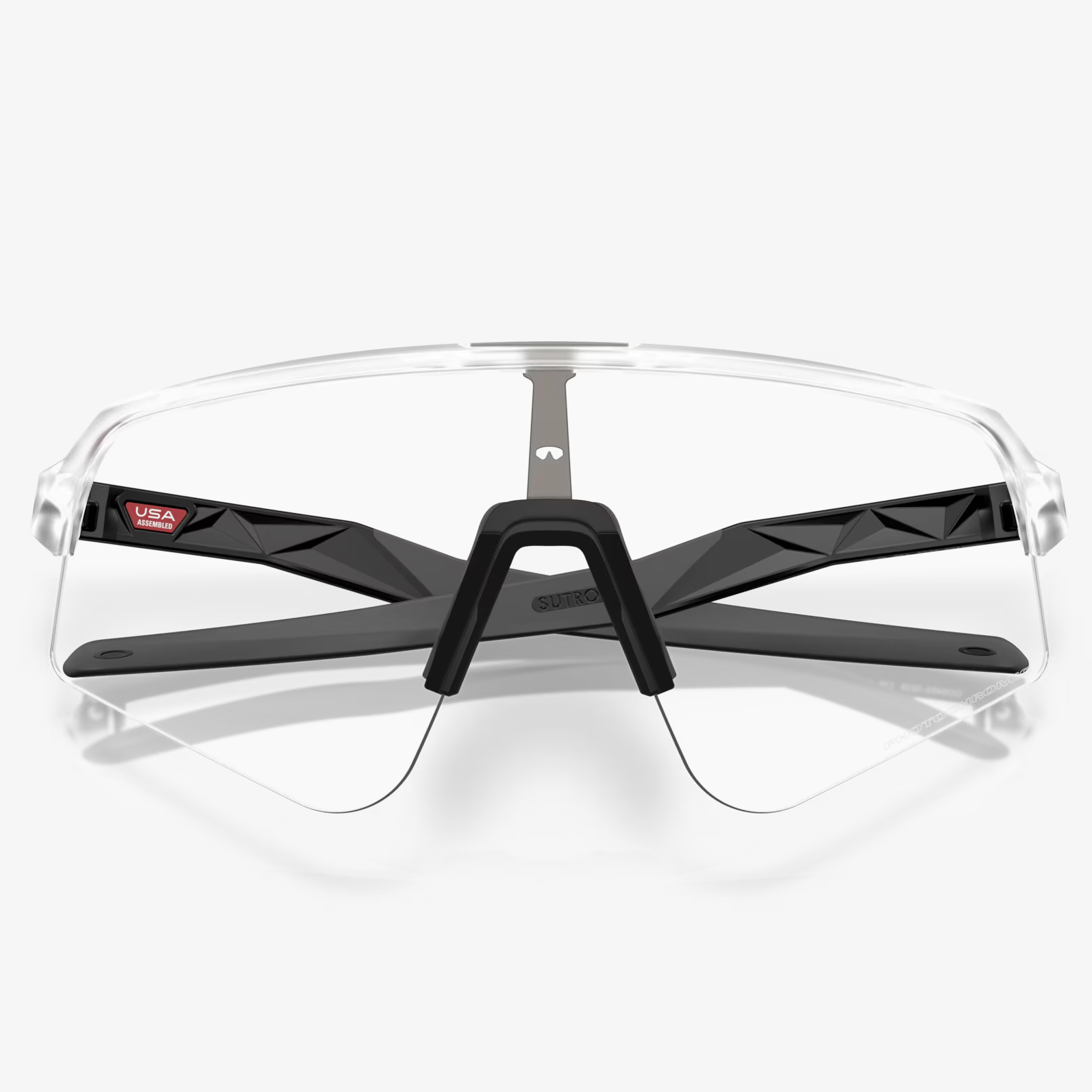 OAKLEY saulesbrilles Sutro Lite Sweep matētas caurspīdīgas ar fotohroniskajām lēcām