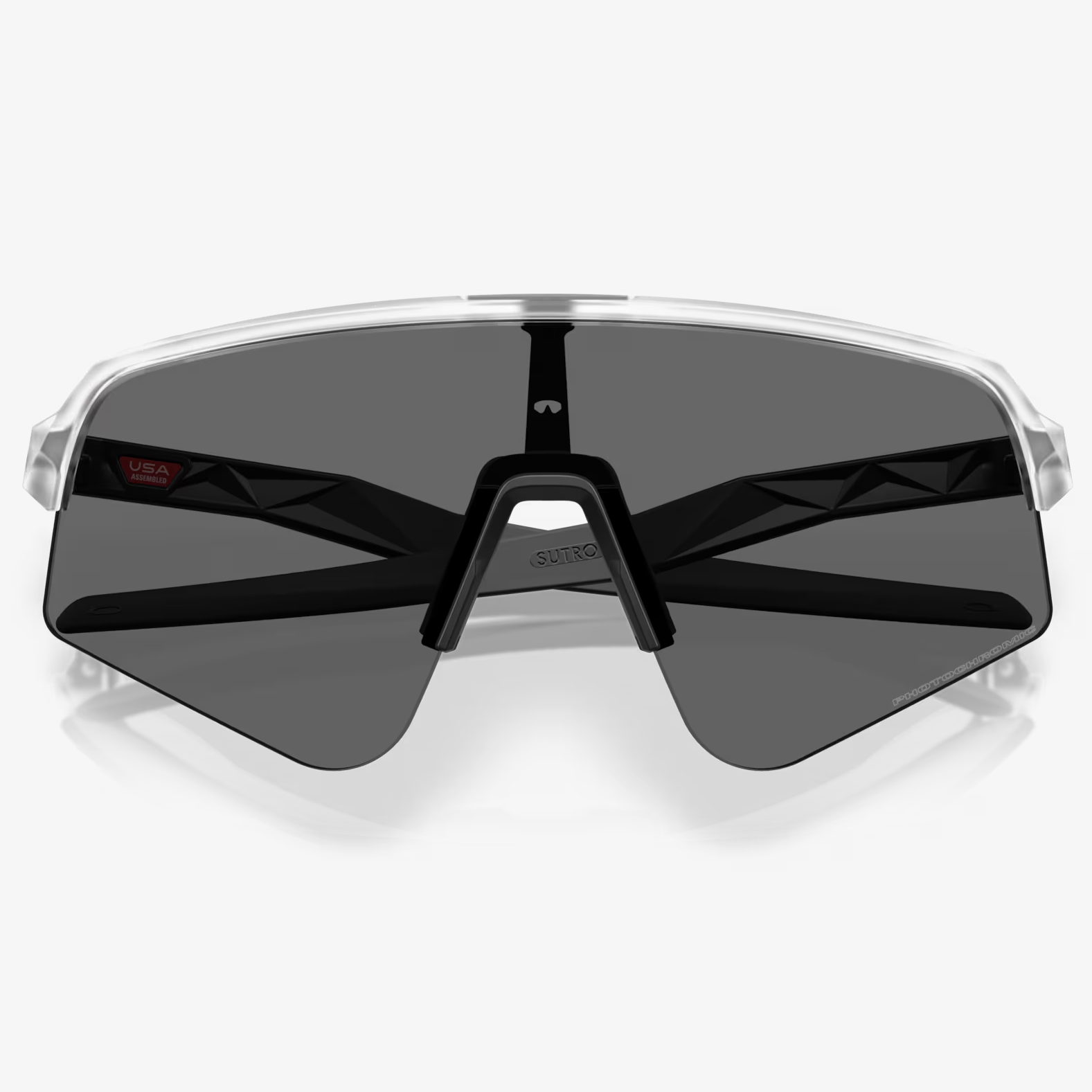 OAKLEY saulesbrilles Sutro Lite Sweep matētas caurspīdīgas ar fotohroniskajām lēcām