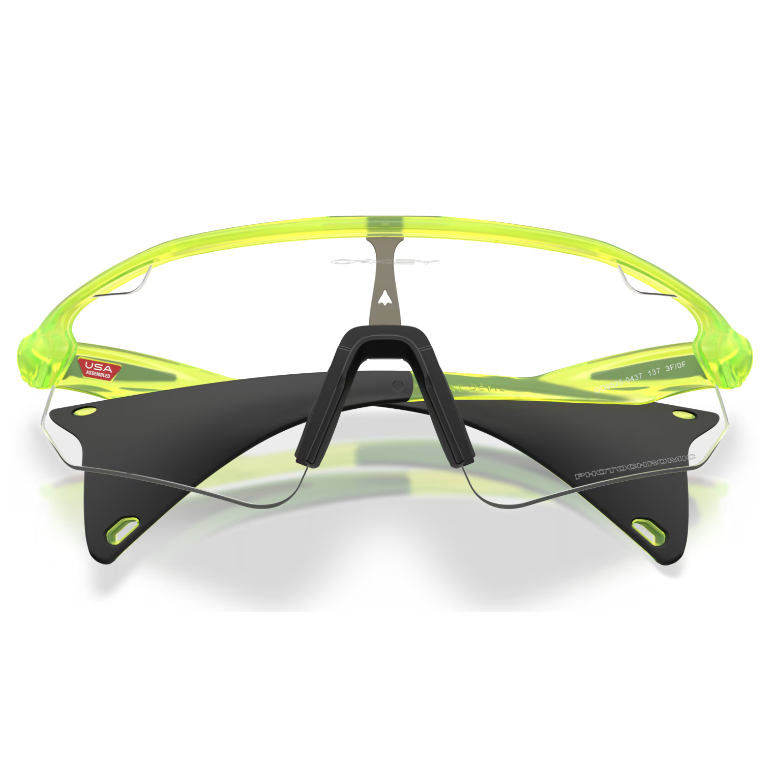 OAKLEY saulesbrilles Stunt Devil A matēts urāns ar fotohronisku lēcu