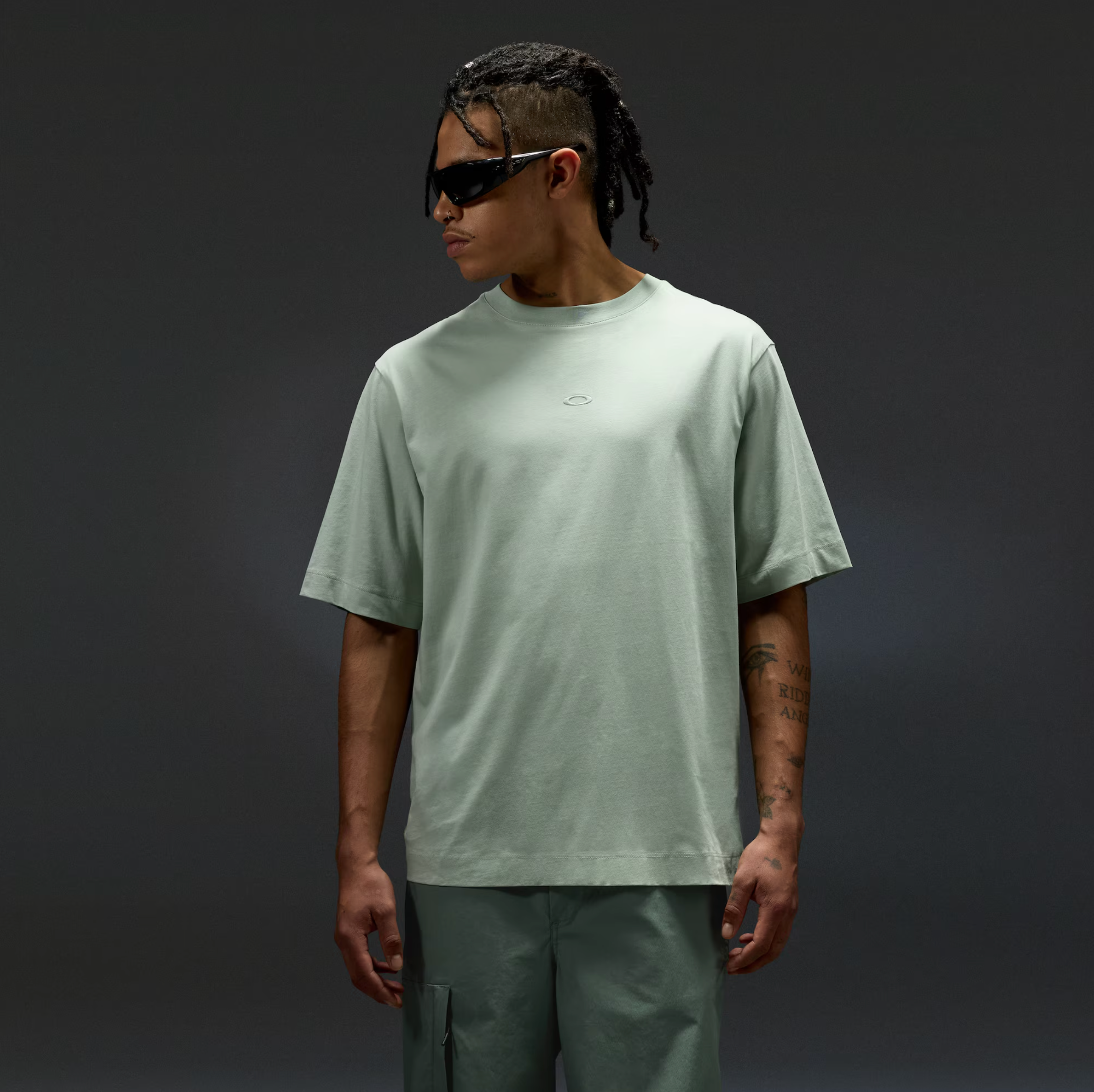 OAKLEY Reserve Momento Protopia Tee t-krekls faded green