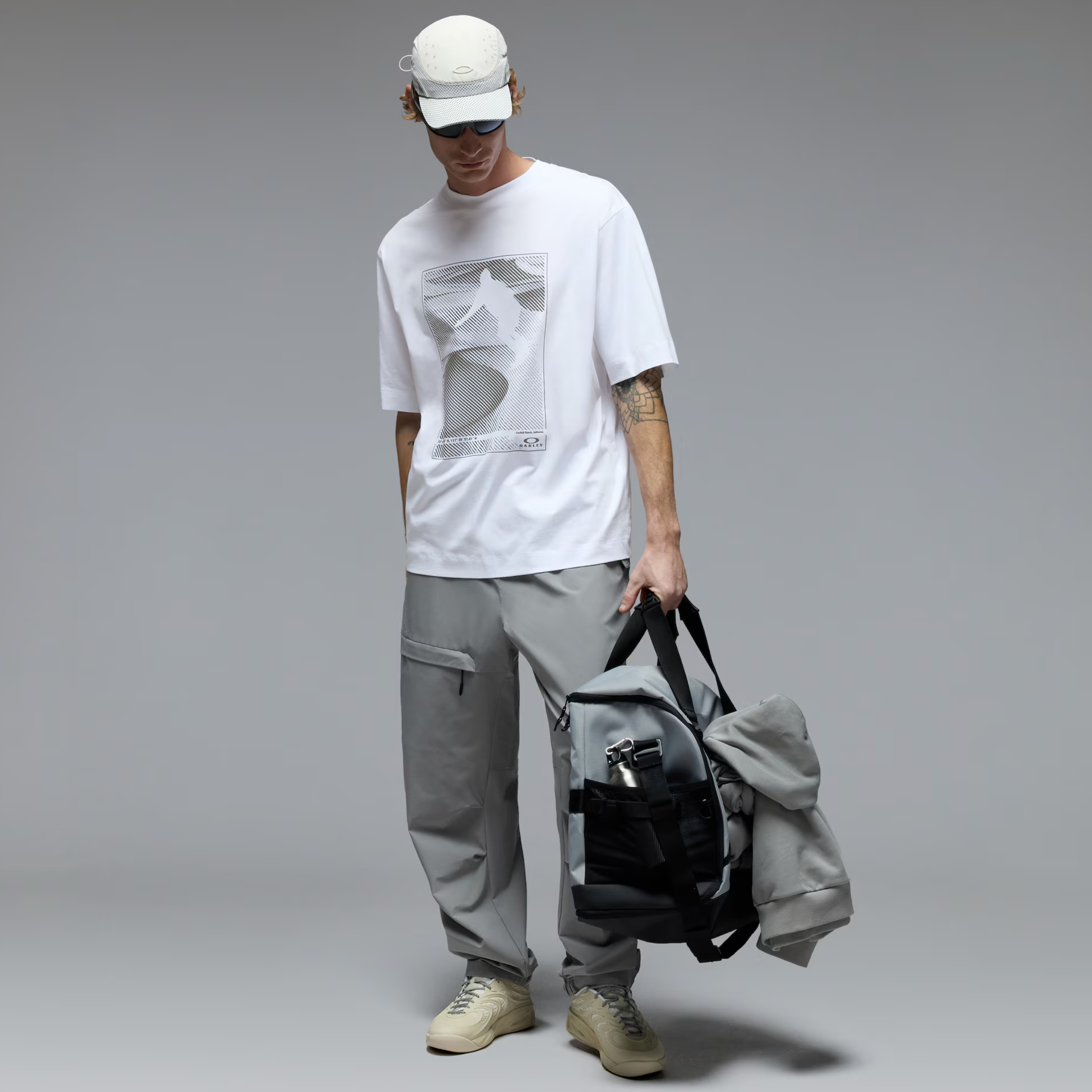 OAKLEY Sandboard Tee t-krekls white