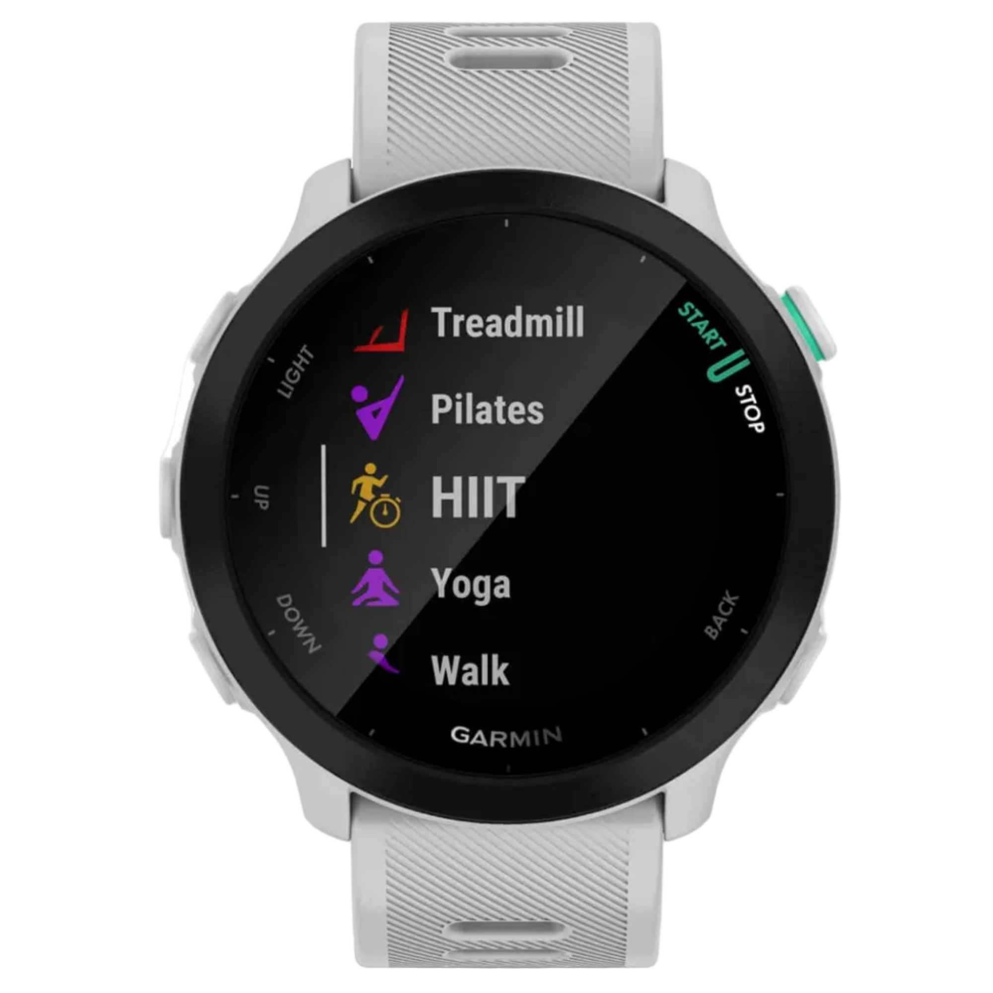 GARMIN watch Forerunner 55 GPS EURC whitestone