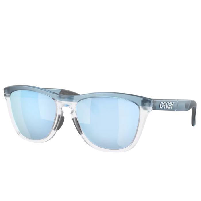 OAKLEY sunglasses Frogskins Range trans stonewash clear w/prizm deep water polar