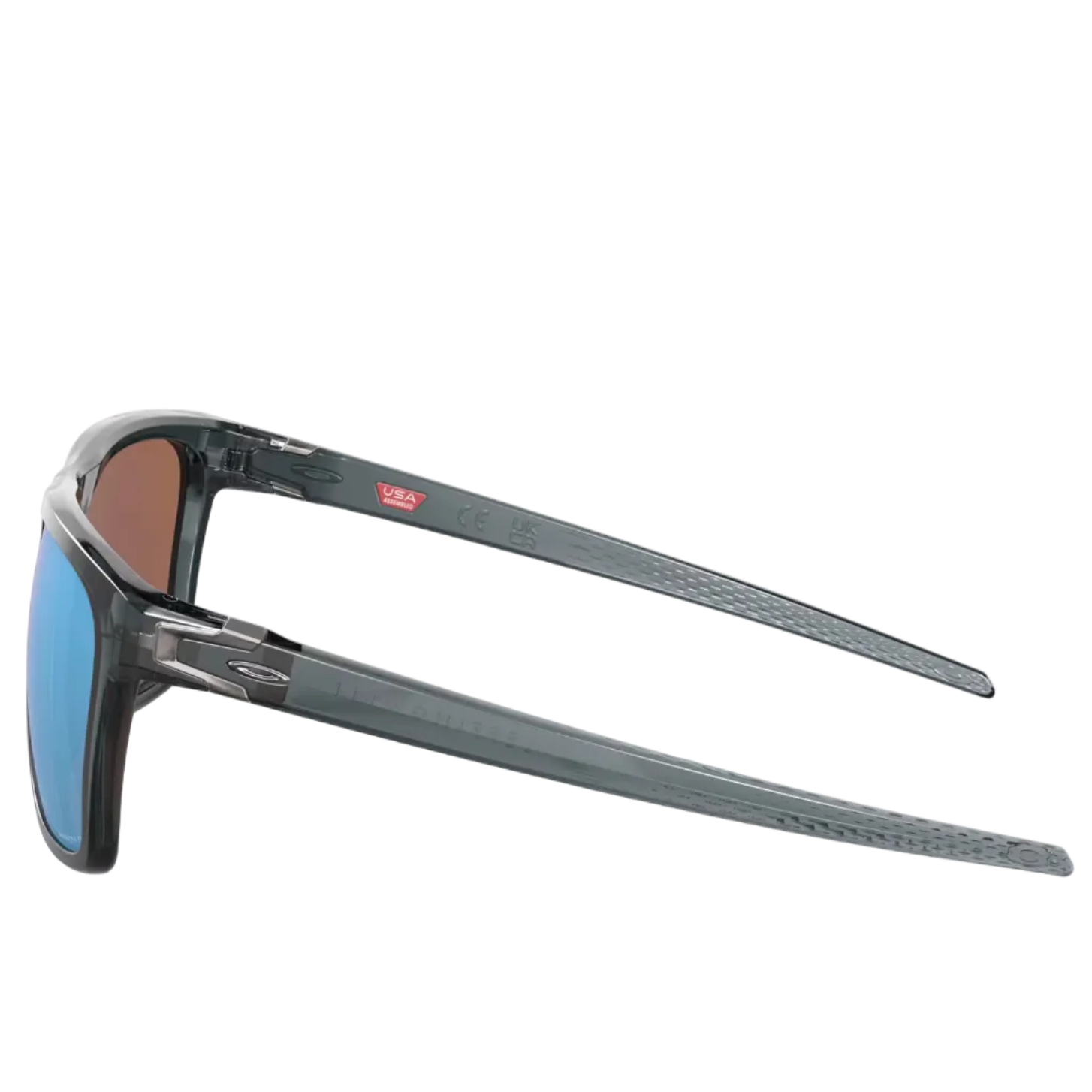 OAKLEY saulesbrilles Leffingwell crystal black ar Prizm Deep Water polarizētajiem stikliem