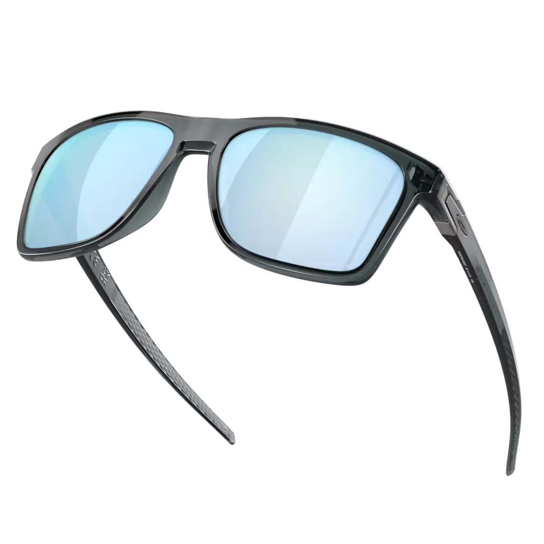 OAKLEY saulesbrilles Leffingwell crystal black ar Prizm Deep Water polarizētajiem stikliem