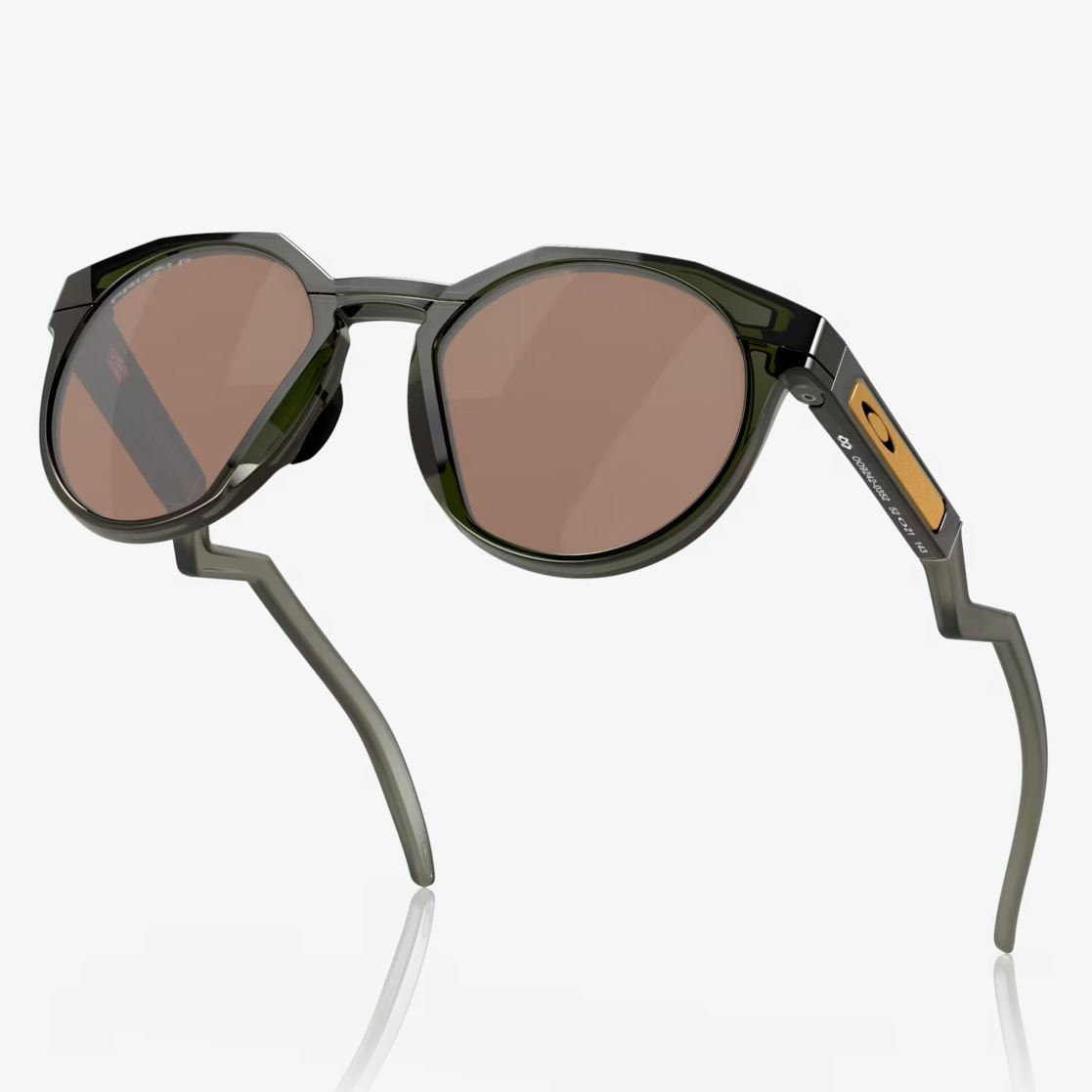 OAKLEY saulesbrilles HSTN olīvu tintes krāsā ar Prizm Tungsten Polar lēcām