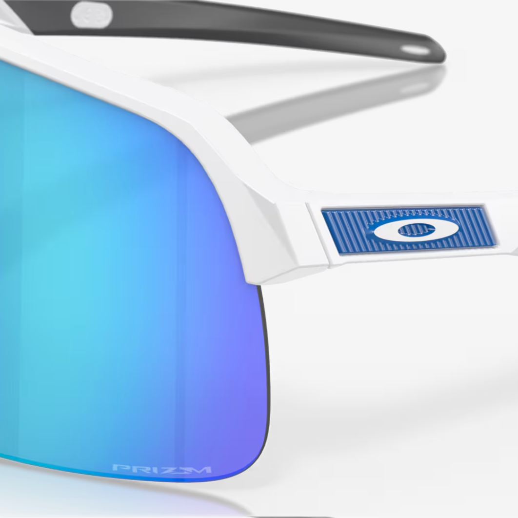 OAKLEY Sonnenbrille Sutro Lite mattweiß mit Prizm Sapphire