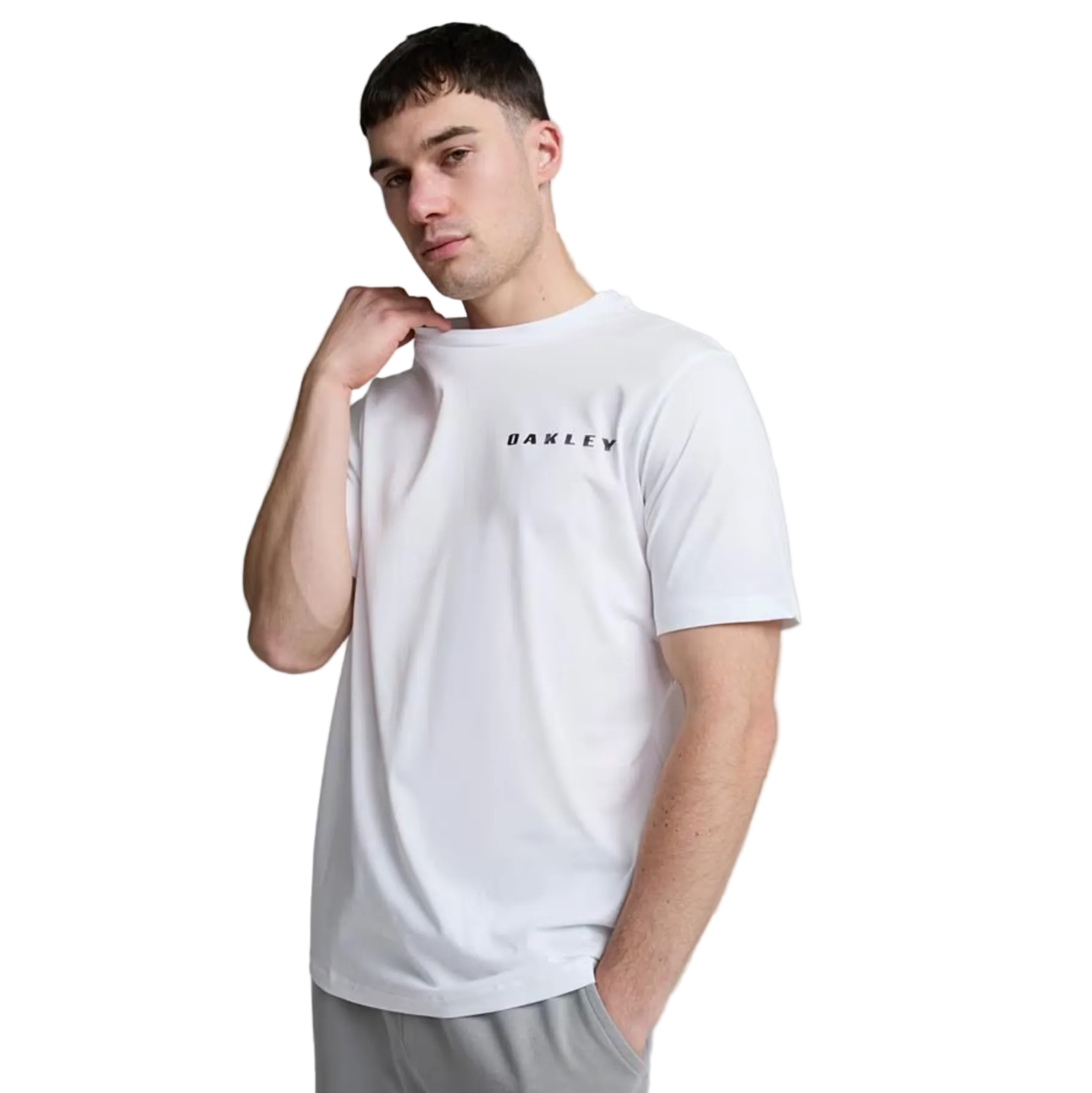 OAKLEY T-shirt Ellipse Bark Metal Tee white