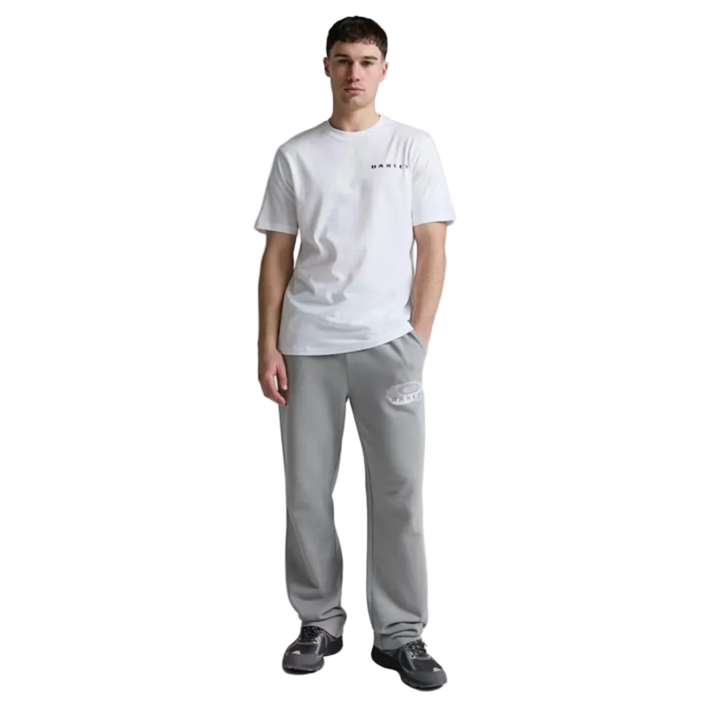 OAKLEY T-shirt Ellipse Bark Metal Tee white