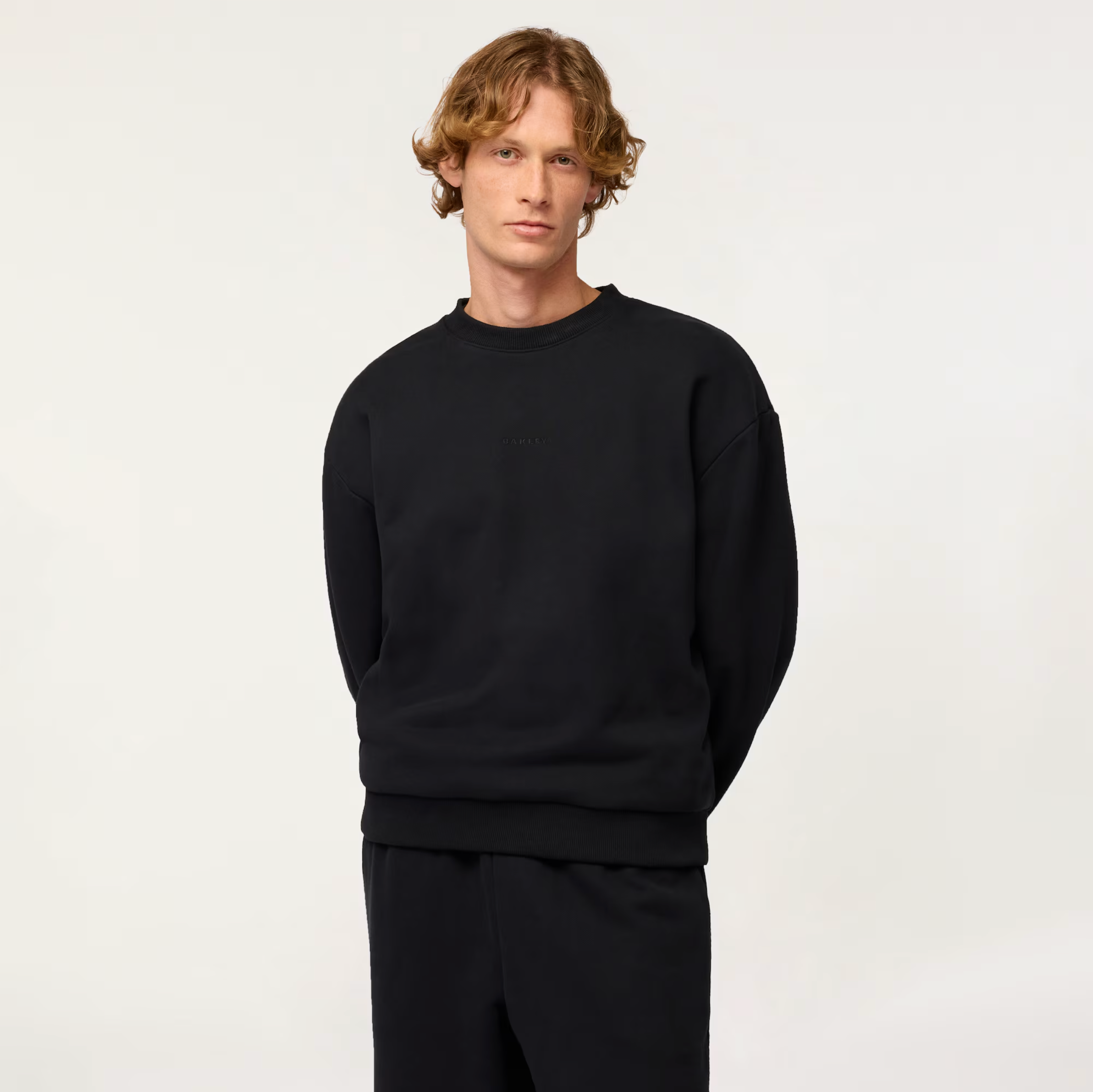 OAKLEY sweatshirt Soho Gen Crewneck blackout