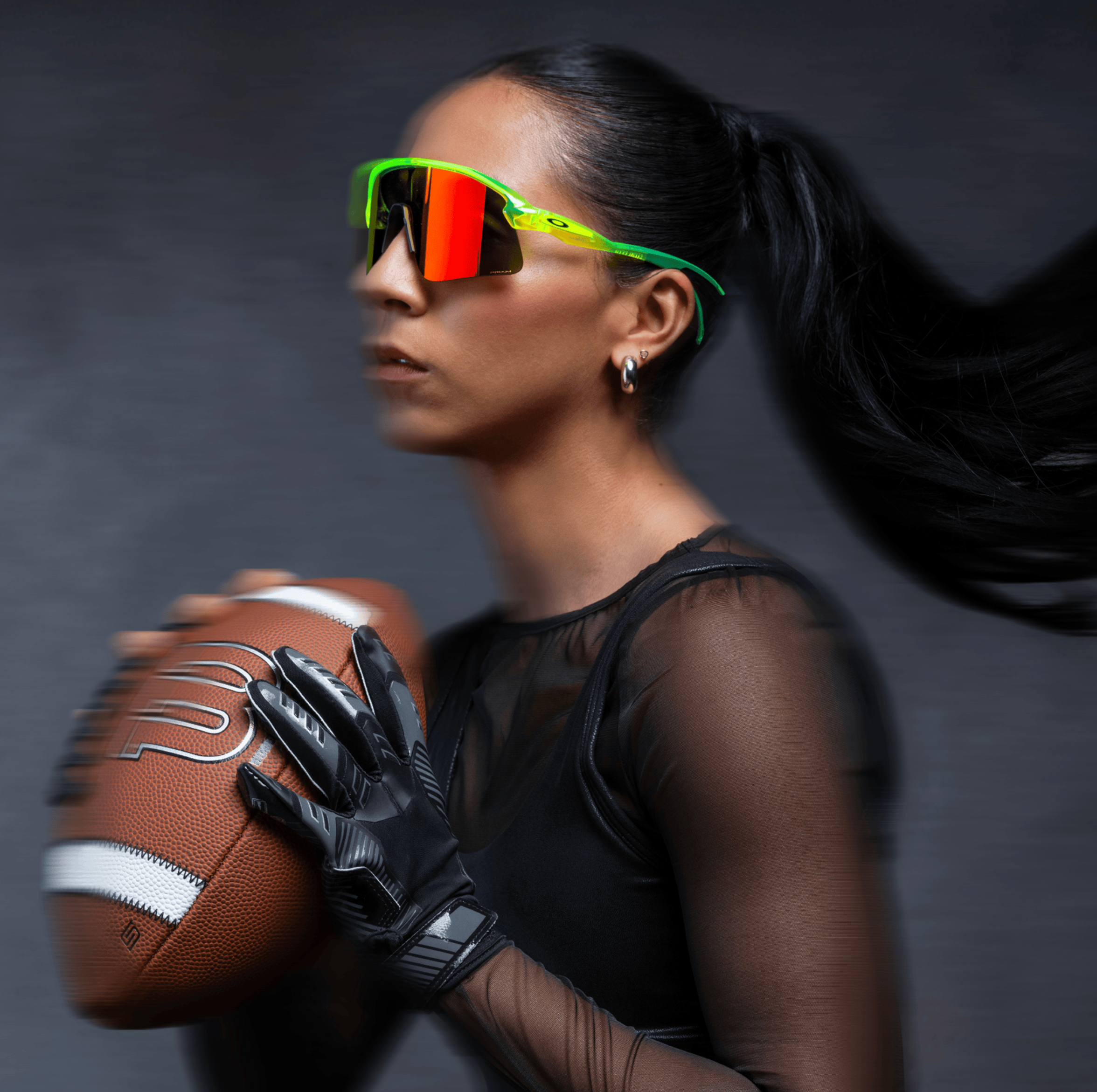 OAKLEY Stunt Devil matētas urāna ar Prizm Ruby saulesbrilles