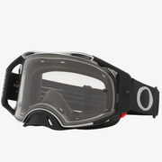 OAKLEY MX aizsargbrilles Airbrake Tuff Block matētas melnas/sudraba ar caurspīdīgiem stikliņiem