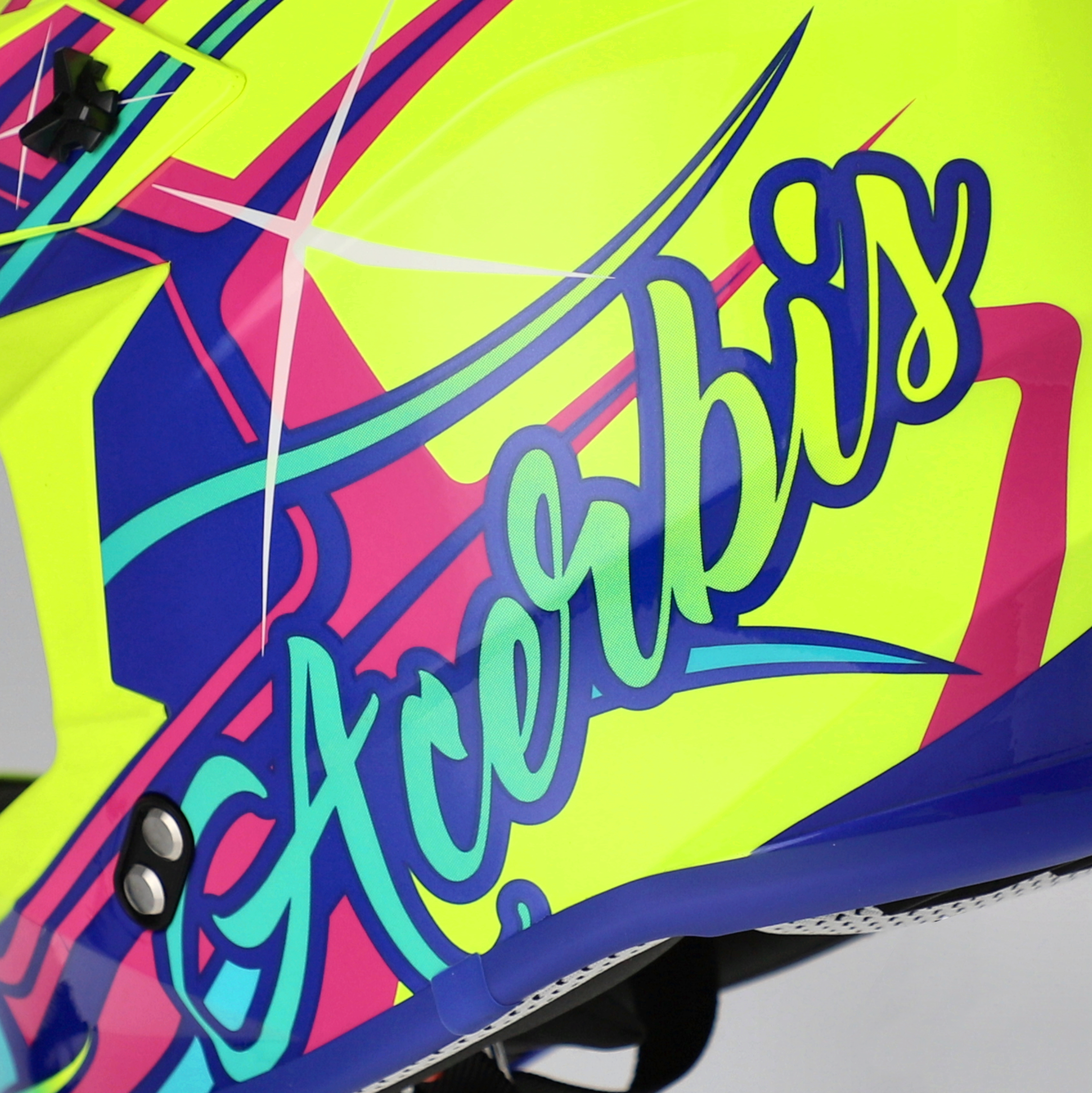 ACERBIS ķivere Linear 2206 yellow/purple