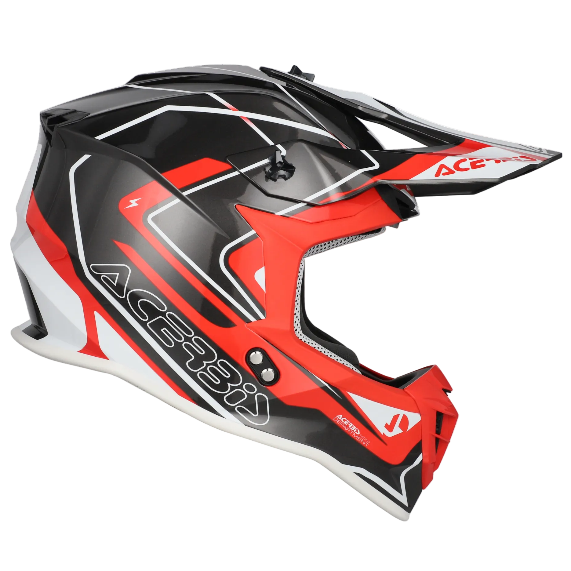 ACERBIS helmet Linear 2206 grey/red