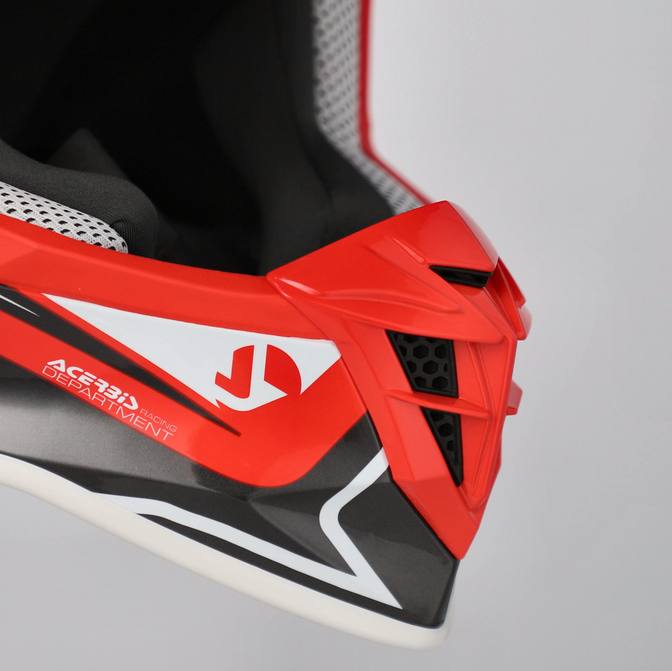 ACERBIS helmet Linear 2206 grey/red