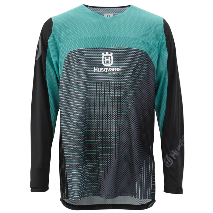 HUSQVARNA krekls Railed Air black/blue