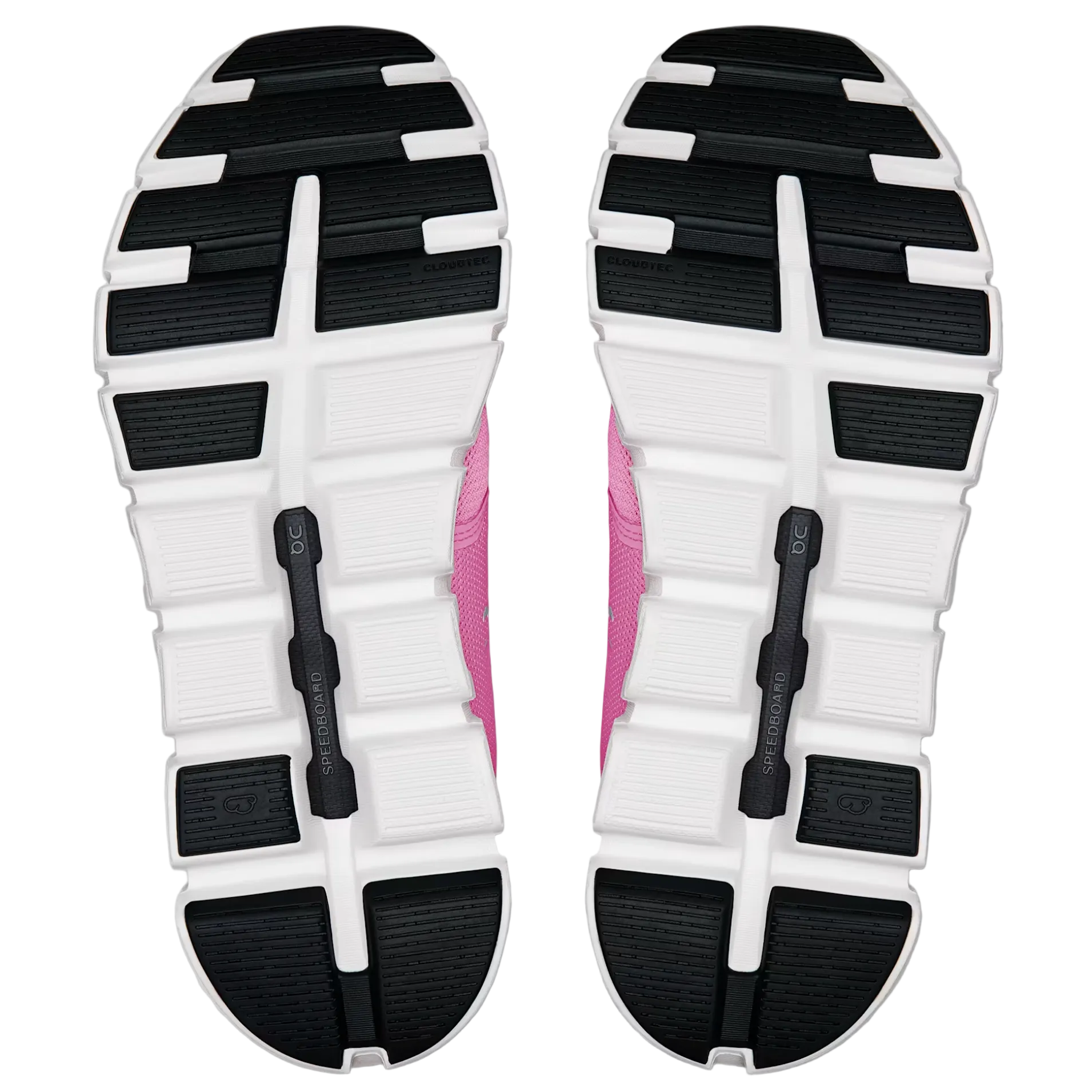 ON apavi Cloud 6 W pink/white